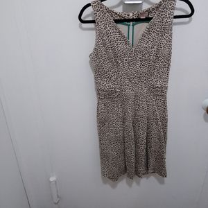 Banana republic Issa leopard dress, limited col